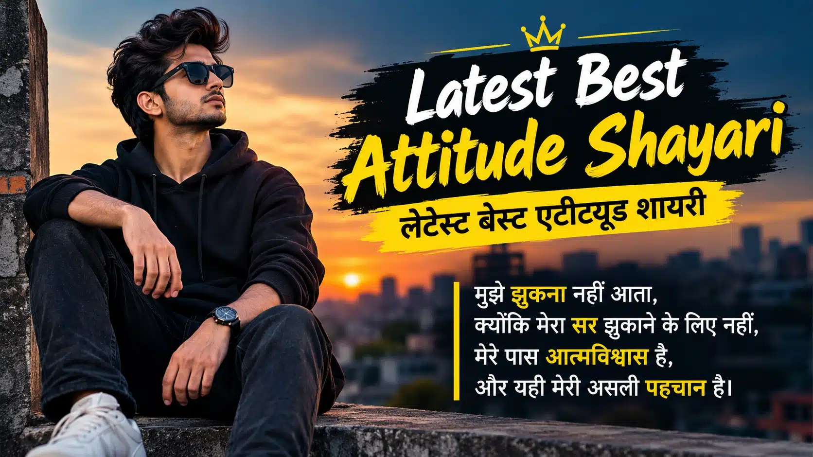 Latest Best Attitude Shayari in Hindi – लेटेस्ट बेस्ट एटीट्यूड शायरी