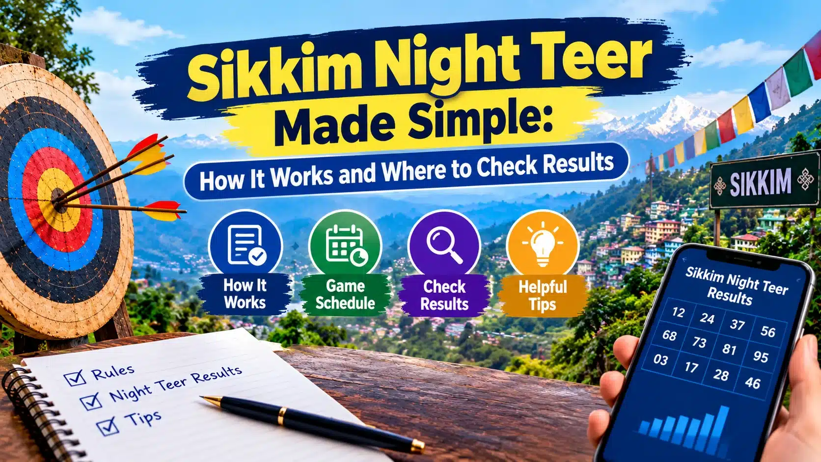 Sikkim Night Teer Made Simple: How It Works and Where to Check Results