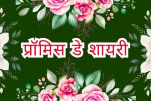 Promise Day Shayari