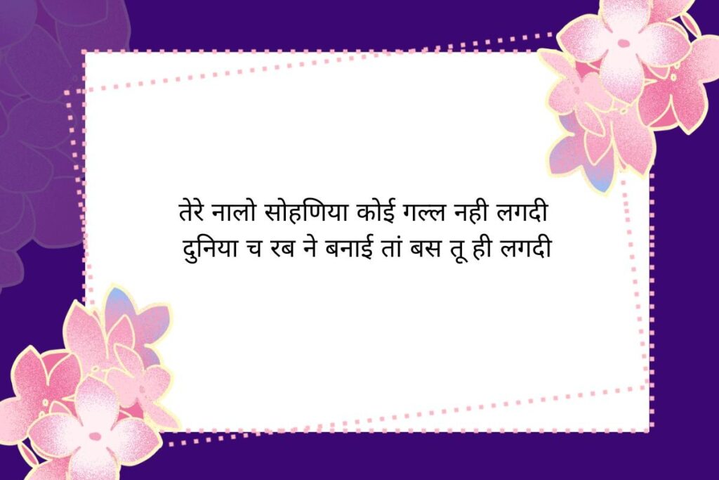 Punjabi Shayari In Hindi